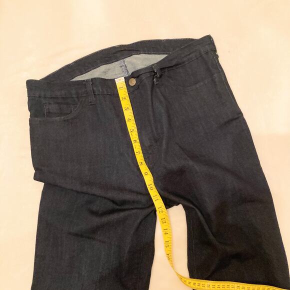 Blue Delta Jeans Dark Blue Vintage Denim Size 36 - Picture 6 of 8